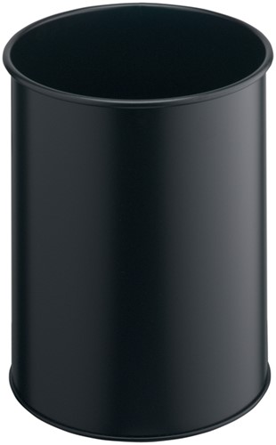 Papierbak Durable 3301-01 15liter rond zwart