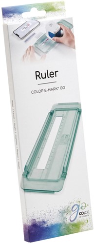 Geleidingsrail Colop E-mark Go groen-2