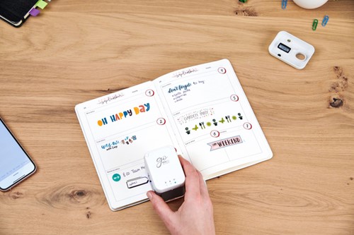 Stempelprinter Colop E-mark Go wit-4