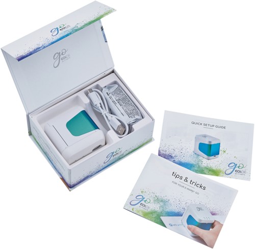 Stempelprinter Colop E-mark Go wit-1