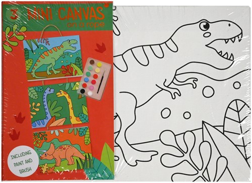 Canvasset om in te kleuren assorti-3