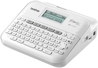 Labelprinter Brother P-touch TZe PT-D410 desktop qwerty 18mm wit in koffer