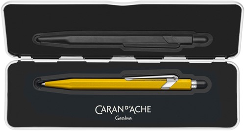 Balpen Caran d'Ache Colormat-X 849 geel-2