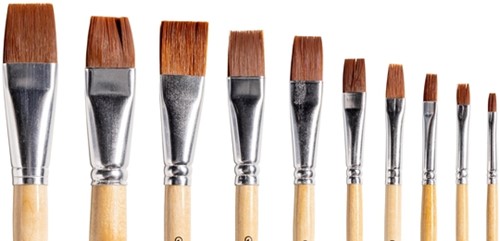 Kwast Qrea synthetisch haar nr 14 breedte 15,3mm-3