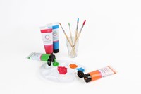 Penseel Qrea synthetisch haar nr 1 breedte 2,7mm-2