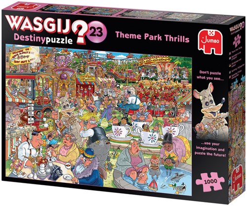 Puzzel Wasgij Destiny 23 Spektakel In Pretpark! 1000 stukjes-2