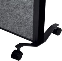 Scheidingswand MAUL akoestiek antraciet mobiel-2