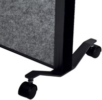 Scheidingswand MAUL akoestiek antraciet/kurk mobiel-2