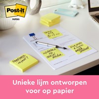 Memoblok 3M Post-it 654 76x76mm geel 16 + 4 gratis-2