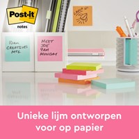 Memoblok 3M Post-it 654 76x76mm Energetic Colours 6 stuks-3