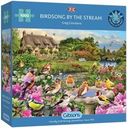 Puzzel Gibsons Birdsong by the Stream 1000 stukjes