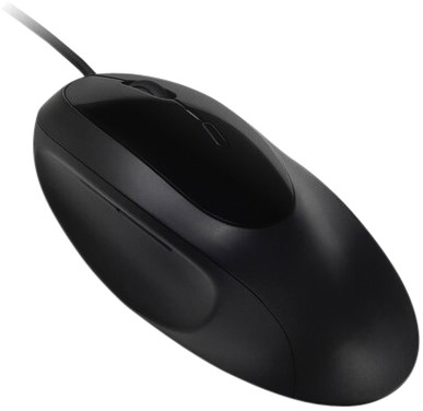 Muis Kensington pro fit ergo bedraad zwart