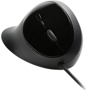 Muis Kensington pro fit ergo bedraad zwart-2