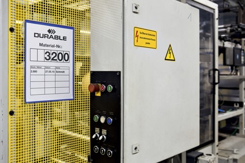 Documenthoes Durable magnetisch A4 staand blauw 50 stuks-2