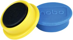 Magneet Nobo 13mm assorti 10 stuks