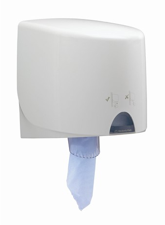 Poetspapier WypAll L10 1-laags 800 vel blauw 7255-4