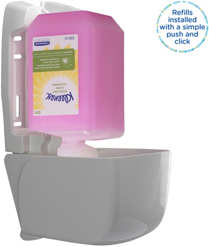 Handzeep Kleenex vloeibaar roze 1000ml 6331-2