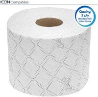 Toiletpapier Scott Essential 2-laags 600 vel wit 8517-1