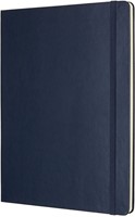Notitieboek Moleskine XL 190x250mm blanco hard cover sapphire blue-2