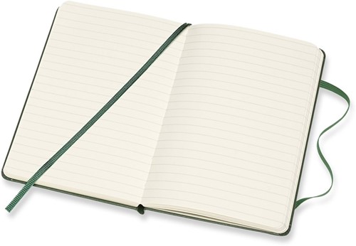 Notitieboek Moleskine pocket 90x140mm lijn hard cover myrtle green-3