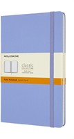 Notitieboek Moleskine large 130x210mm lijn hard cover hydrangea blue