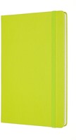 Notitieboek Moleskine large 130x210mm lijn hard cover lemon green-2