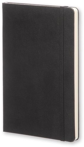 Notitieboek Moleskine large 130x210mm dots hard cover zwart-2