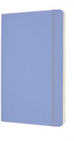 Notitieboek Moleskine large 130x210mm lijn soft cover hydrangea blue-2