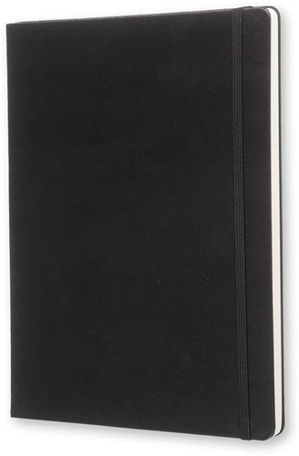 Notitieboek Moleskine XL 190x250mm blanco hard cover zwart-2