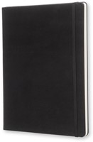 Notitieboek Moleskine XL 190x250mm blanco hard cover zwart-2