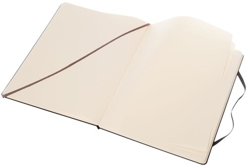 Notitieboek Moleskine XL 190x250mm blanco hard cover zwart-3