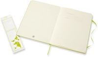 Notitieboek Moleskine XL 190x250mm lijn hard cover lemon green-2