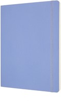 Notitieboek Moleskine XL 190x250mm blanco soft cover hydrangea blue-2