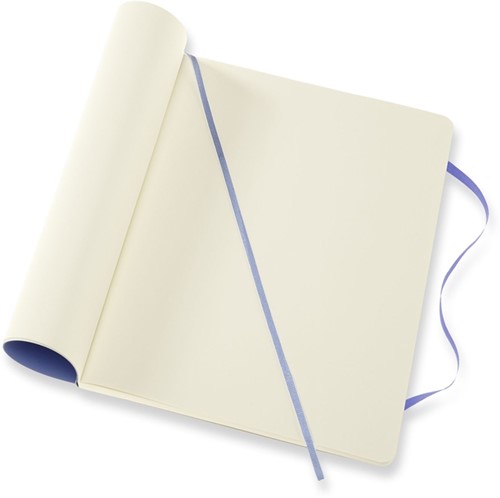 Notitieboek Moleskine XL 190x250mm blanco soft cover hydrangea blue-3