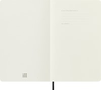 Notitieboek Moleskine large 130x210mm dots soft cover zwart-2