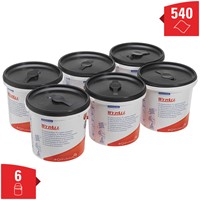 Reinigingsdoek WypAll PowerClean emmer 1-laags 6x90 vel groen 7775-2