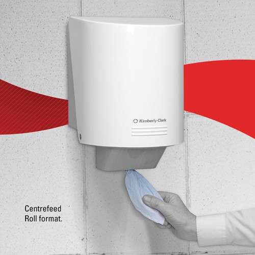 Poetspapier WypAll L20 2-laags 336 vel blauw 7302-3