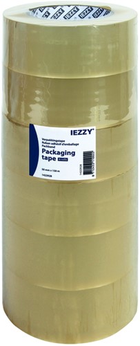 Verpakkingstape IEZZY PP 50mmx150m (Jumbo) transparant 6 rollen