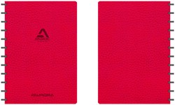 Schrift Adoc Business A4 lijn 144 pagina's 90gr rood