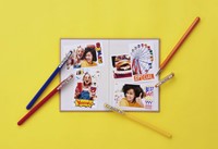 Gelschrijver Pentel K110 Mattehop Fun Sweet M assorti blister à 7st-2