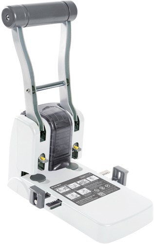 Perforator Rapesco Germ-Savvy High Capacity Eco P1100 antibacterieel 2-gaats wit