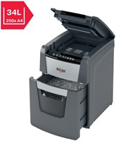 Papiervernietiger Rexel Optimum Auto+ 90X snippers 4x28mm-17
