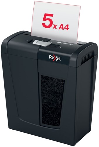 Papiervernietiger Rexel Secure S5 stroken 6mm-15