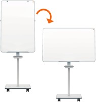 Flipover Nobo Move & Meet mobiele magnetisch 70x100cm-4
