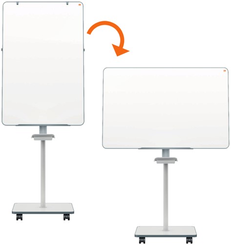 Flipover Nobo Move & Meet mobiele magnetisch 70x100cm-4