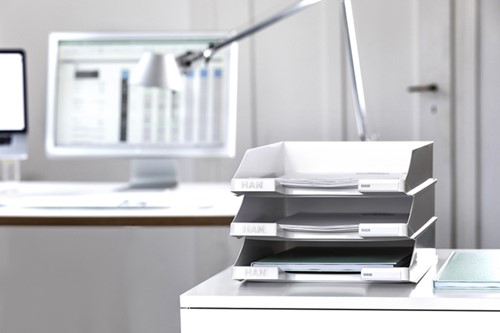 Brievenbak Han A4 plastic wit-3