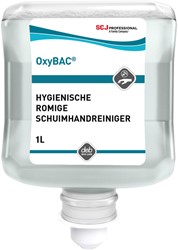 Handreiniger SCJ Oxy Bac Foam Wash antibacteriëel parfumvrij 1000ml