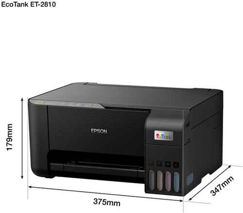 Multifunctional inktjet printer Epson Ecotank ET-2860-4
