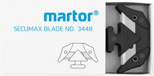 Reservemes Martor Secumax nr. 3448 10 stuks-3