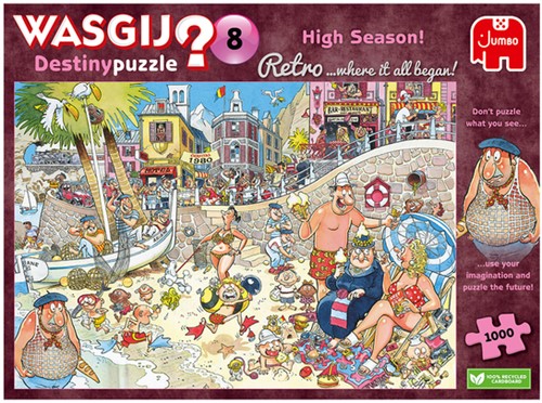 Puzzel Wasgij Retro Destiny 8 Hoogseizoen 1000 stukjes-3